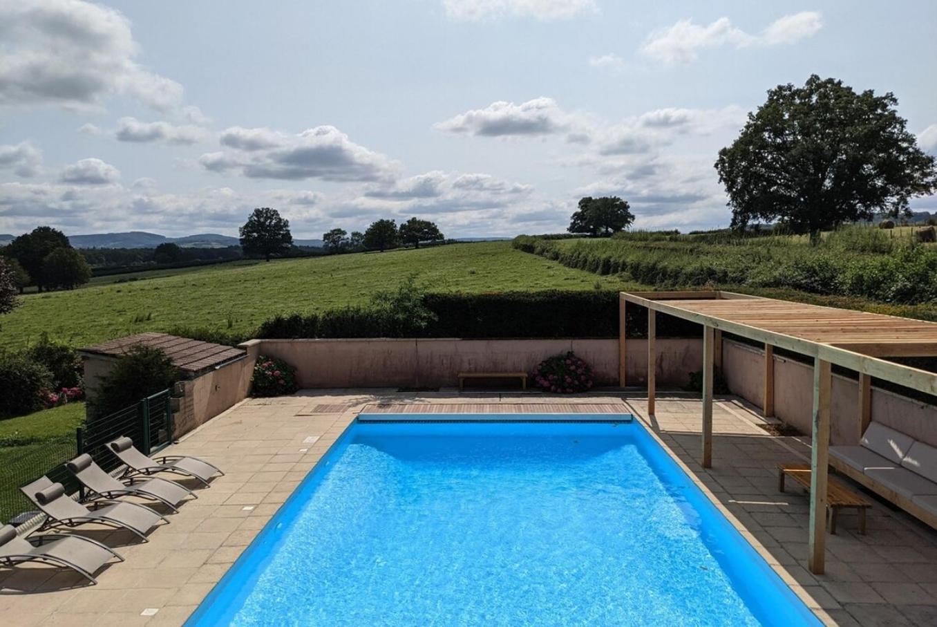 Large Gte With Pool In Peaceful Burgundy Villa Sailly Bagian luar foto